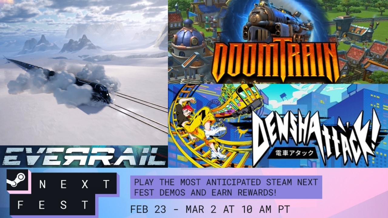 Steam Next Fest February 2026 &ndash; EverRail, DoomTrain, Denshattack!