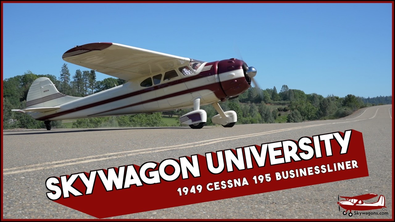 1949 Cessna 195 Businessliner