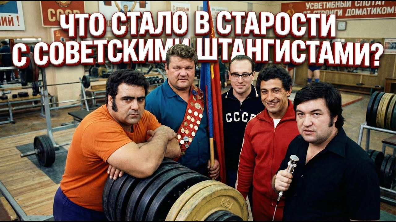 Что стало в старости с советскими штангистами? Власов. Жаботинский, Алексеев, Рахманов, Варданян