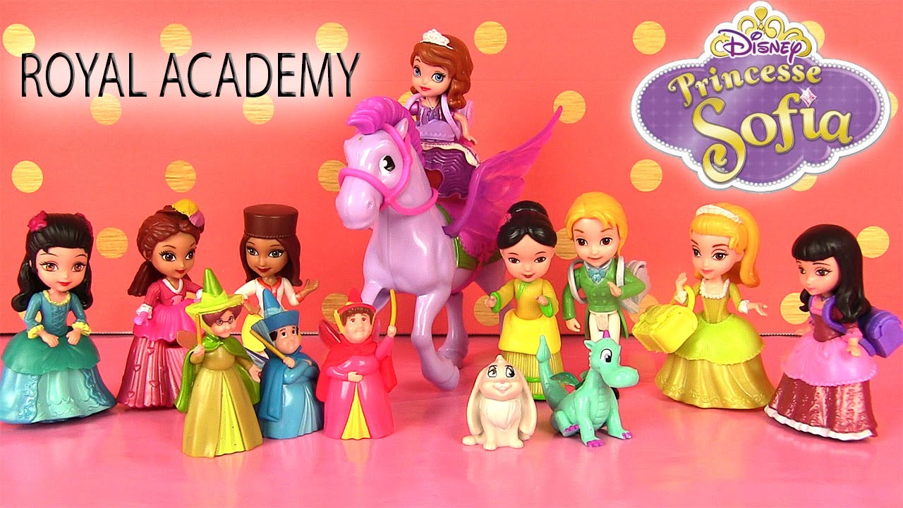 Princesse Sofia the first Royal Prep Academy Character Dolls Collection Poupées