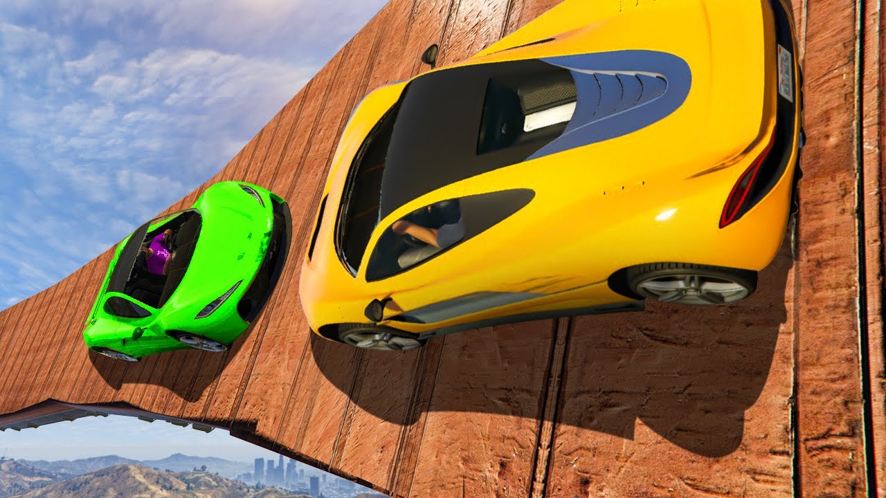 EXTREME WALLRIDE JOUSTING! (GTA 5 Funny Moments)