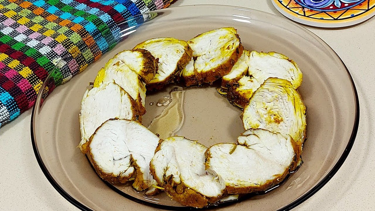 🍽 FIAMBRE DE POLLO 🕜 EN 10 MINUTOS EN EL MICROONDAS🔌 // BEATRIZ COCINA