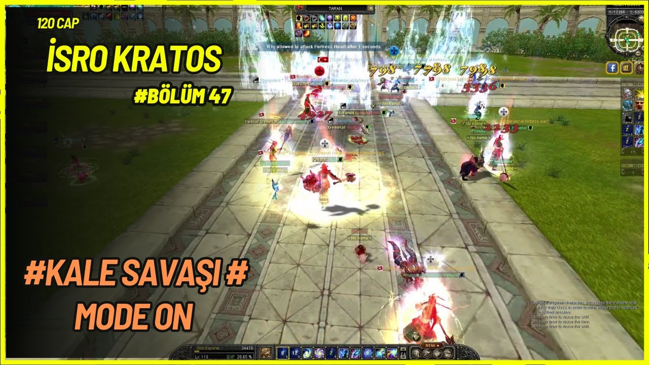 Kratos'ta İlk Kale Savaşımız/ Takım Savaşı Önemli Bir Meziyet / [ Silkroad Online ]
