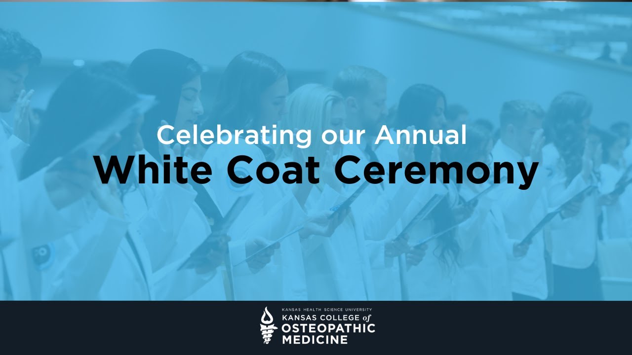 2024 Annual White Coat Ceremony at KansasCOM