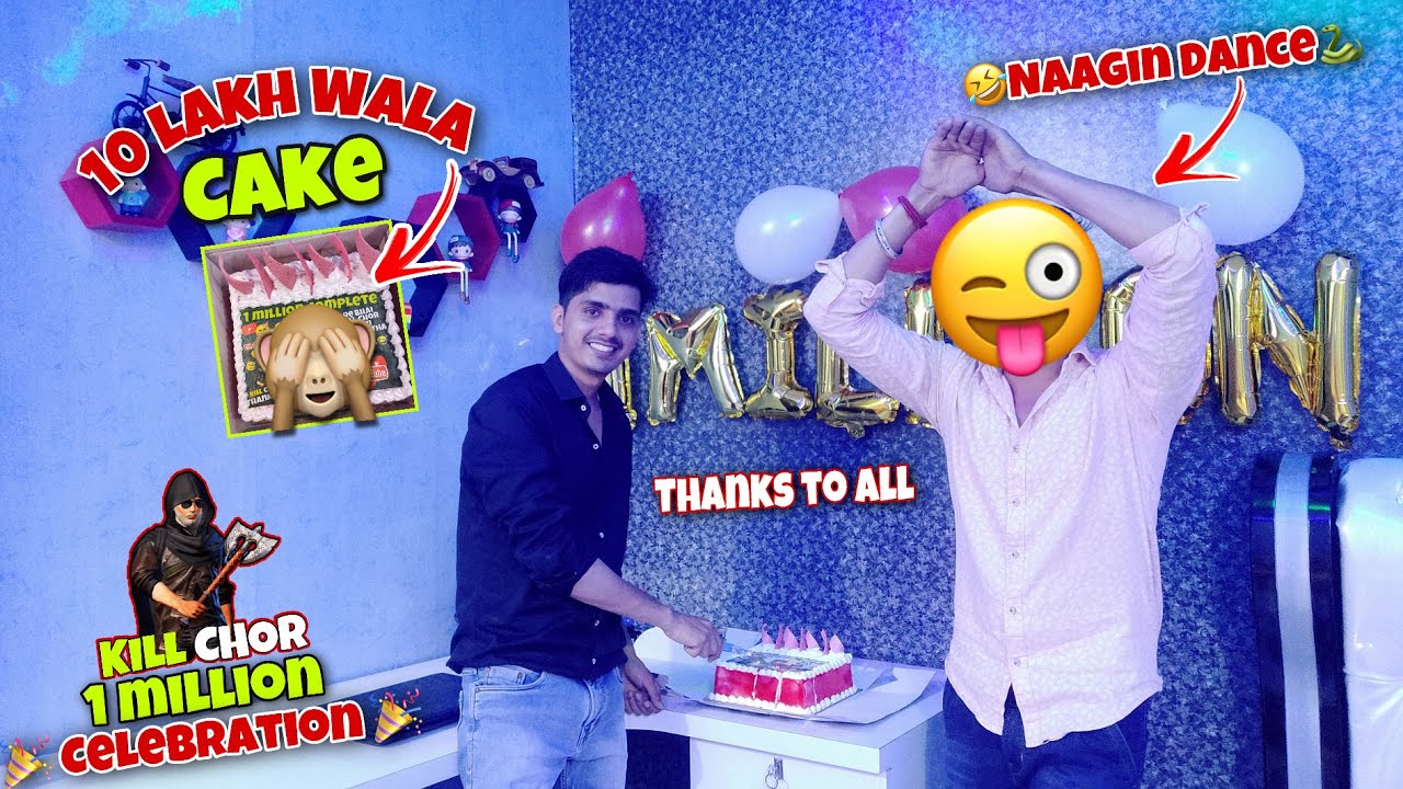 Kill Chor 1 Million Celebration With Nagin Dance 😂