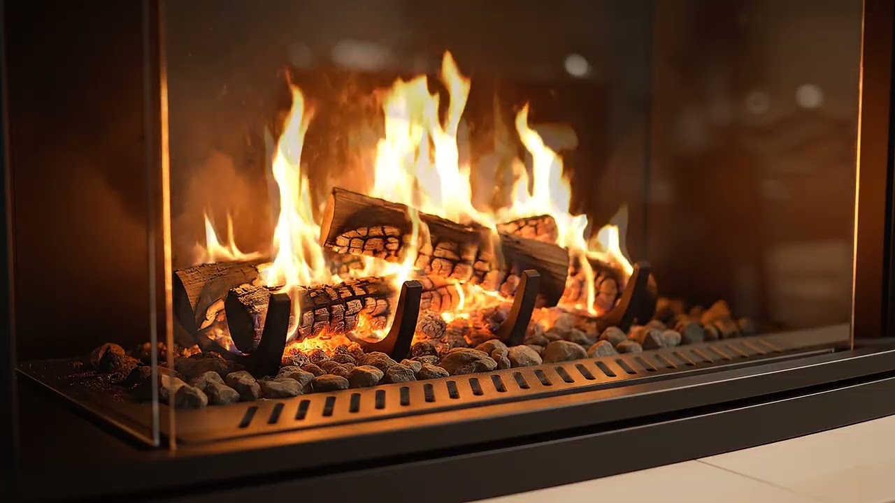 Fireplace flame