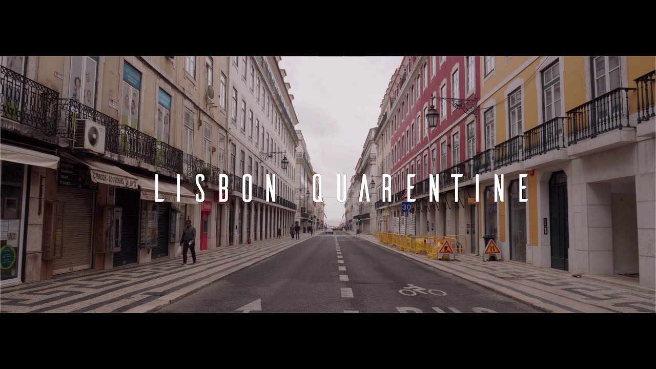 Lisbon Empty Streets (Sony A6300 4k)