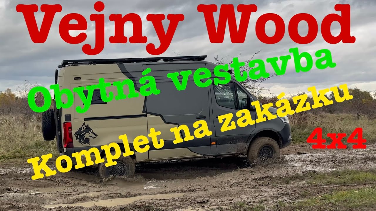 Mercedes Benz 4X4 Offroad vestavba od firmy VejnyWood na veletrhu Caravaning Brno 2025  prohlídka.