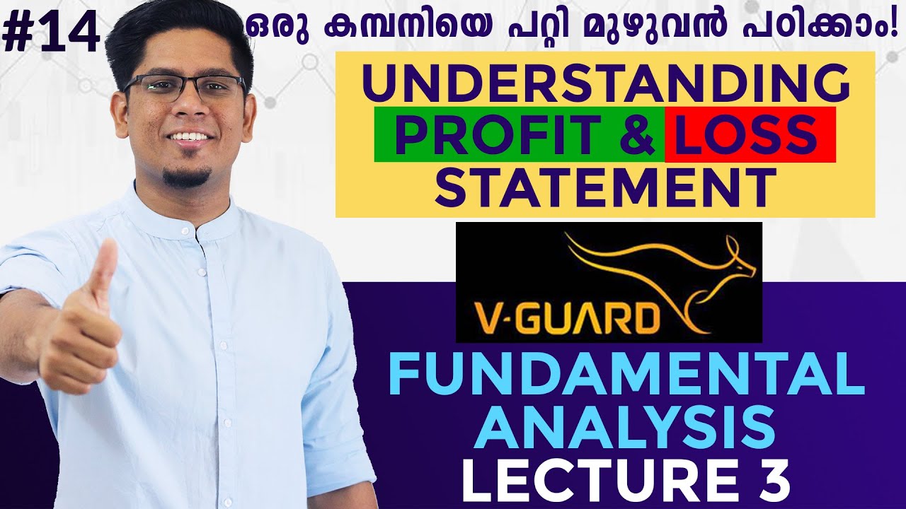 Profit & Loss Statement - How to Read and Analyze? Fundamental Analysis 3 | Malayalam Ep 14