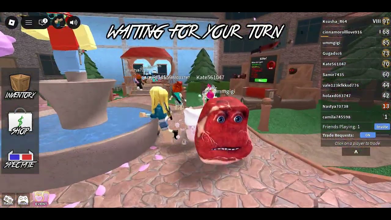 playing mm2 w/ gigi