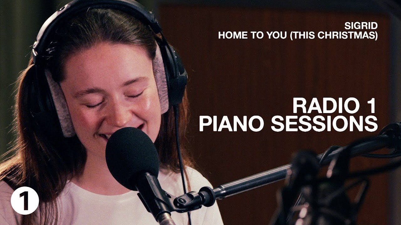 Sigrid - Home To You (This Christmas) | Radio 1 Piano Session @thisissigrid