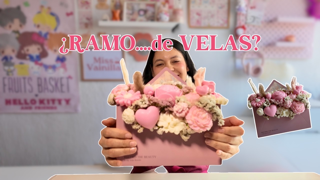 Aprende a hacer un RAMO…pero de VELAS🌸| Tutorial paso a paso