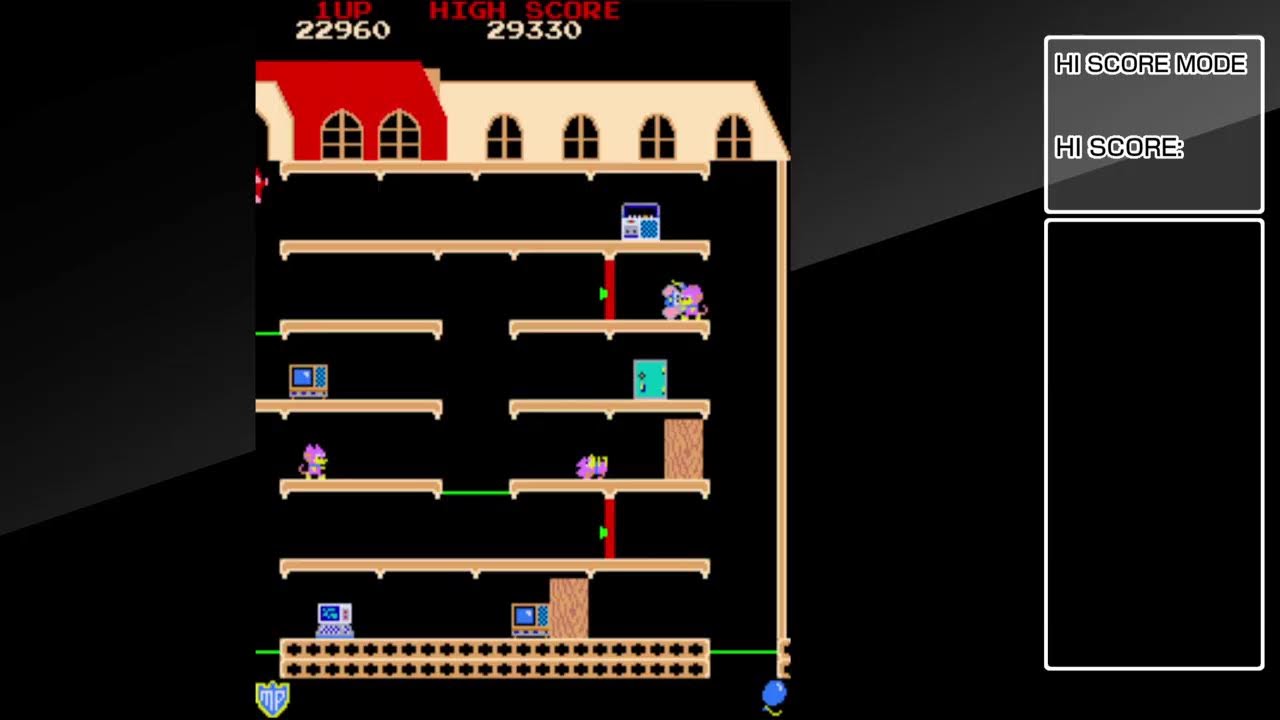Mappy High Score run