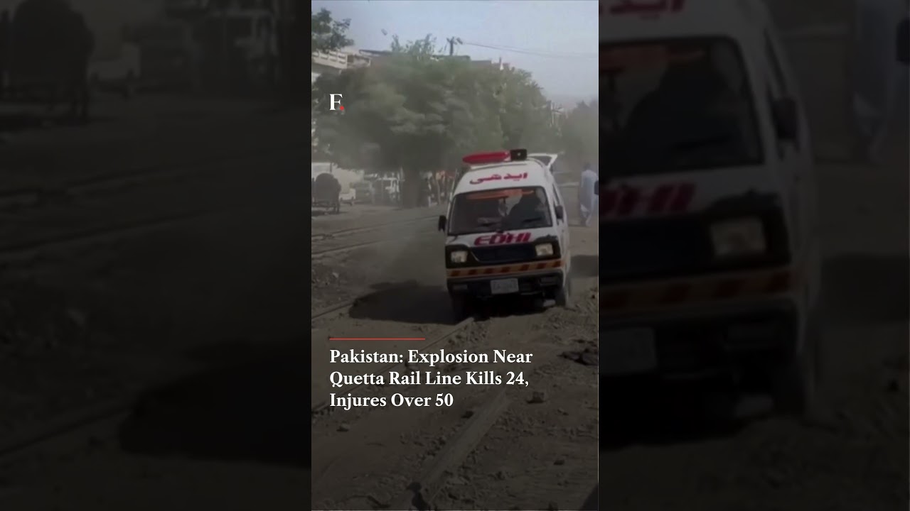 Pakistan: Explosion Near Quetta Rail Line Kills 24, Injures Over 50 | Firstpost News