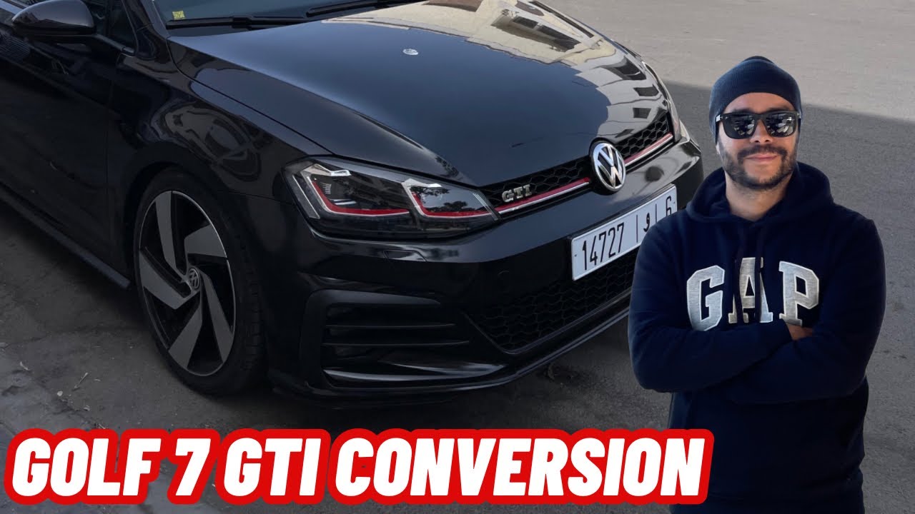 GOLF 7 CONVERSION TO 7.5 GTI أجي تشوف من غولف خاوي كغاترجاع🔥🔥
