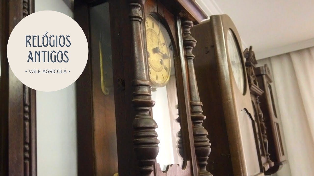 RELÓGIOS ANTIGOS | Colecionador tem peças com mais de 150 anos!