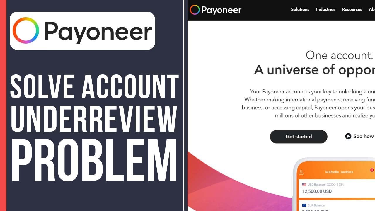 Payoneer Account Under Review Problem (2025)