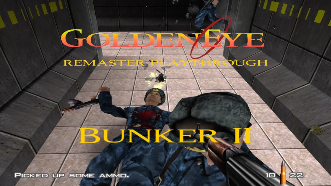 Goldeneye XBLA Remaster | Bunker II extended dialogue  | 00 Agent