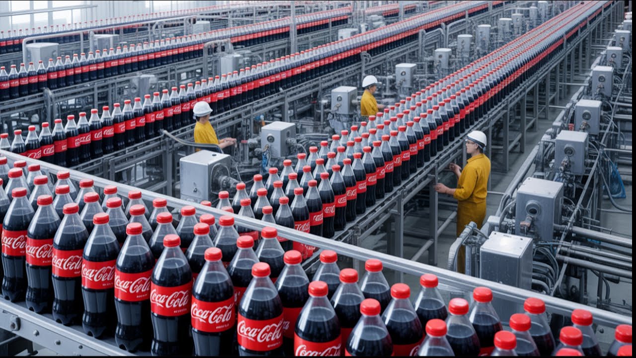 How Coca-Cola Is Made Today:Inside the Modern Glass Bottle Factory & Billion-Dollar Industry Secrets