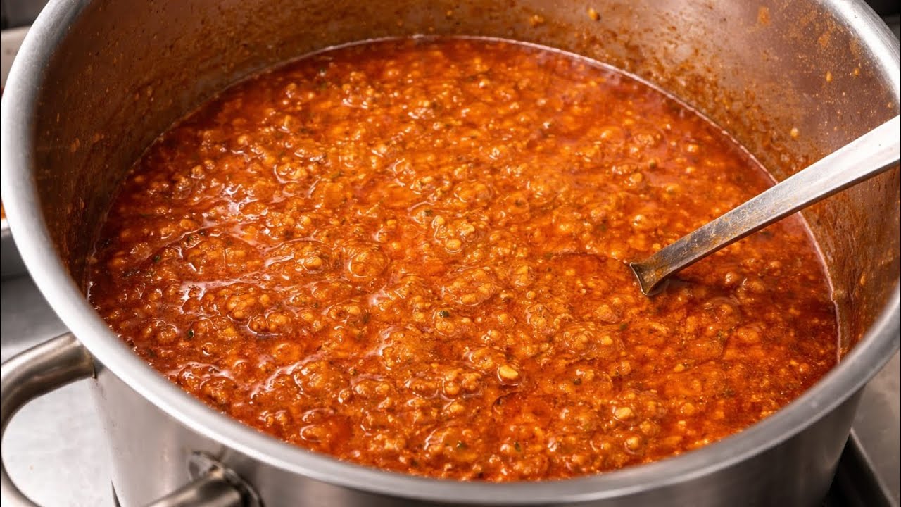 How to make A Simple Bolognese a Italian🇮🇹 style sauce 👌✨