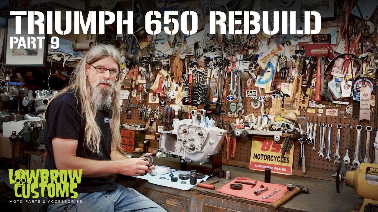 Разборка и сборка двигателя мотоцикла Triumph 650. Часть 9 — Lowbrow Customs