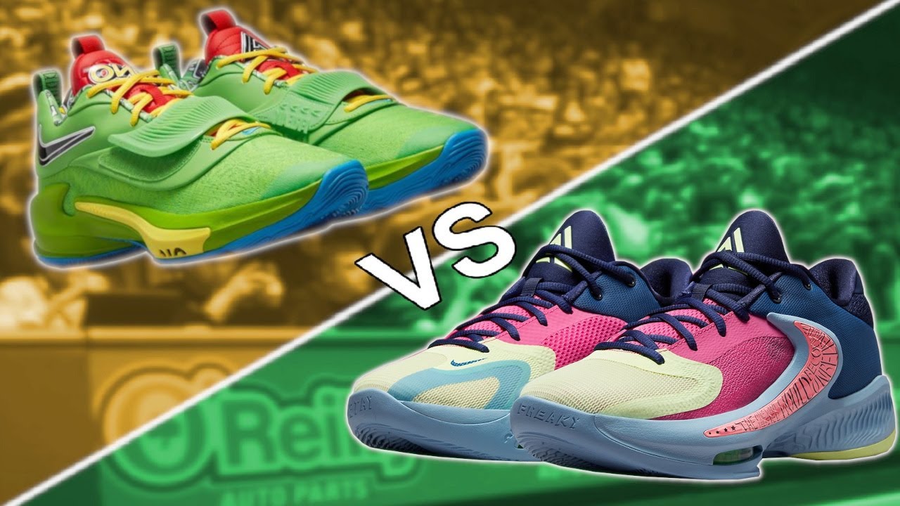Nike Freak 3 VS Nike Freak 4