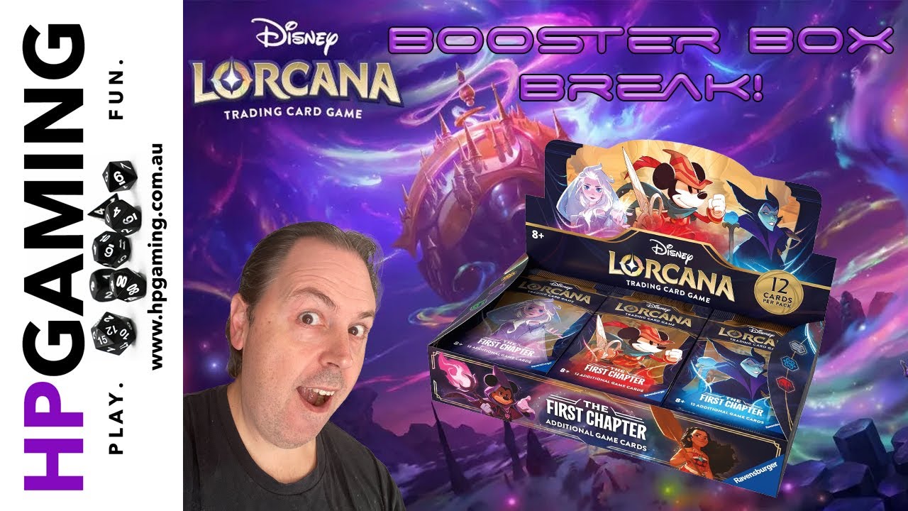 GameLINK! | Lorcana First Chapter Box Break