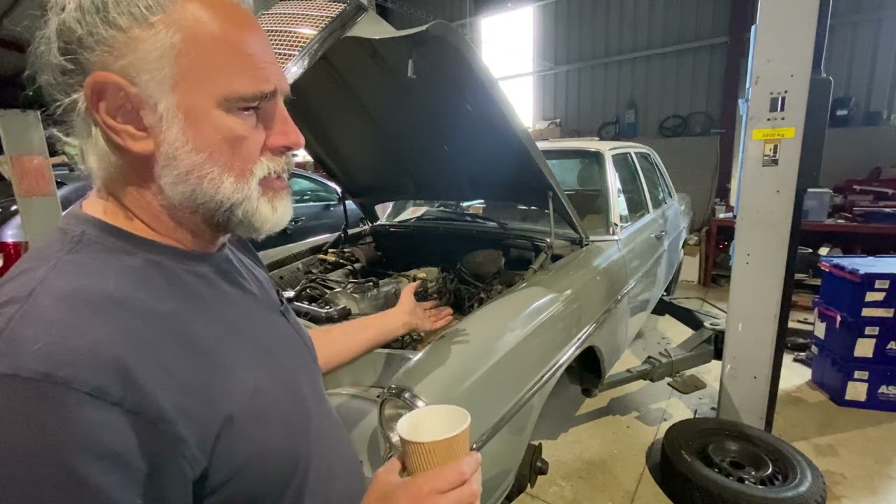 MERCEDES W108 W109 Cross Member Subframe Mount replacement. Quick and Easy????