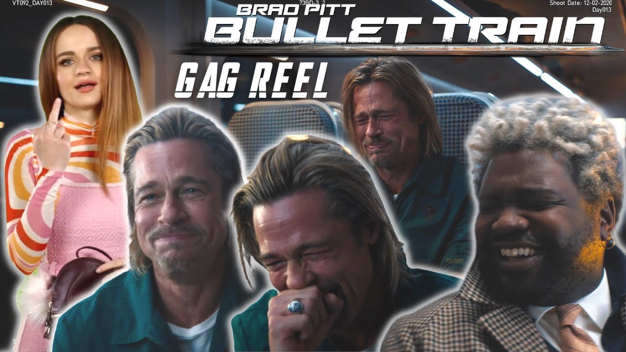 Bullet Train Hilarious Bloopers Gag Reel