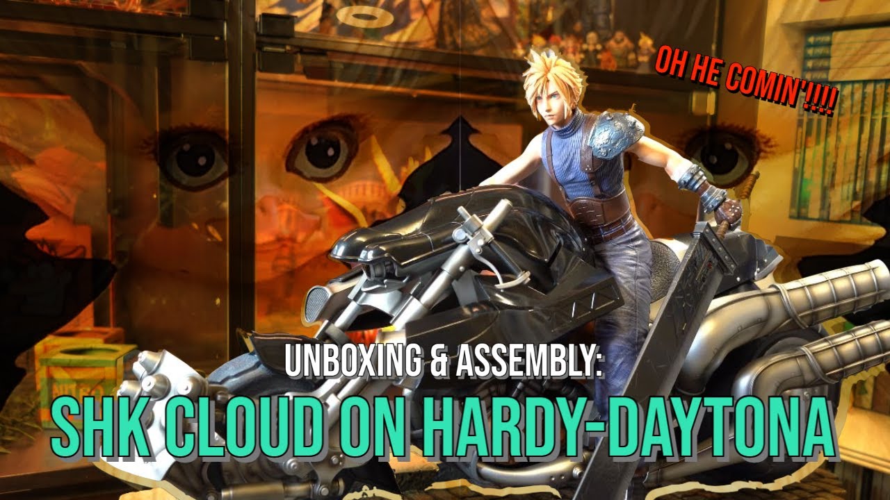 Unboxing and Assembly | Final Fantasy VII Remake: Cloud Strife on Hardy-Daytona Statue by SHK Studio