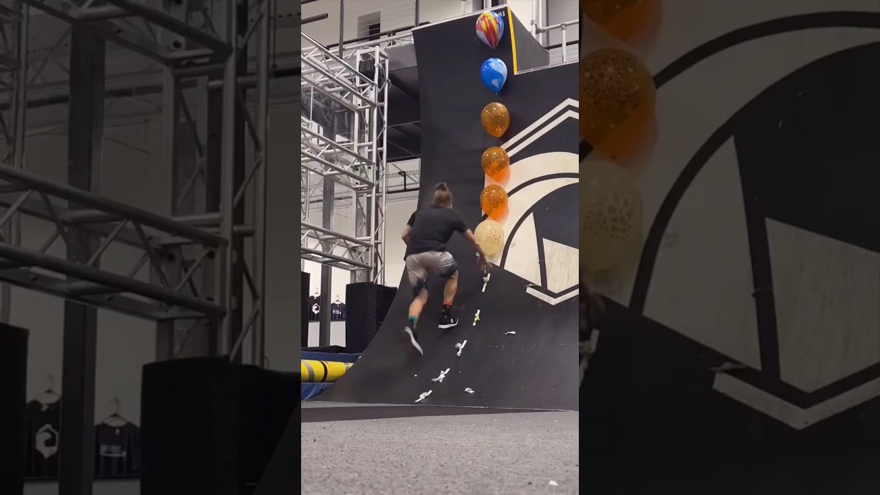 Balloon Pop Cpompilation 🤯#poppballons #parkour #skate #flip #balloonpopping #ballongame #shorts