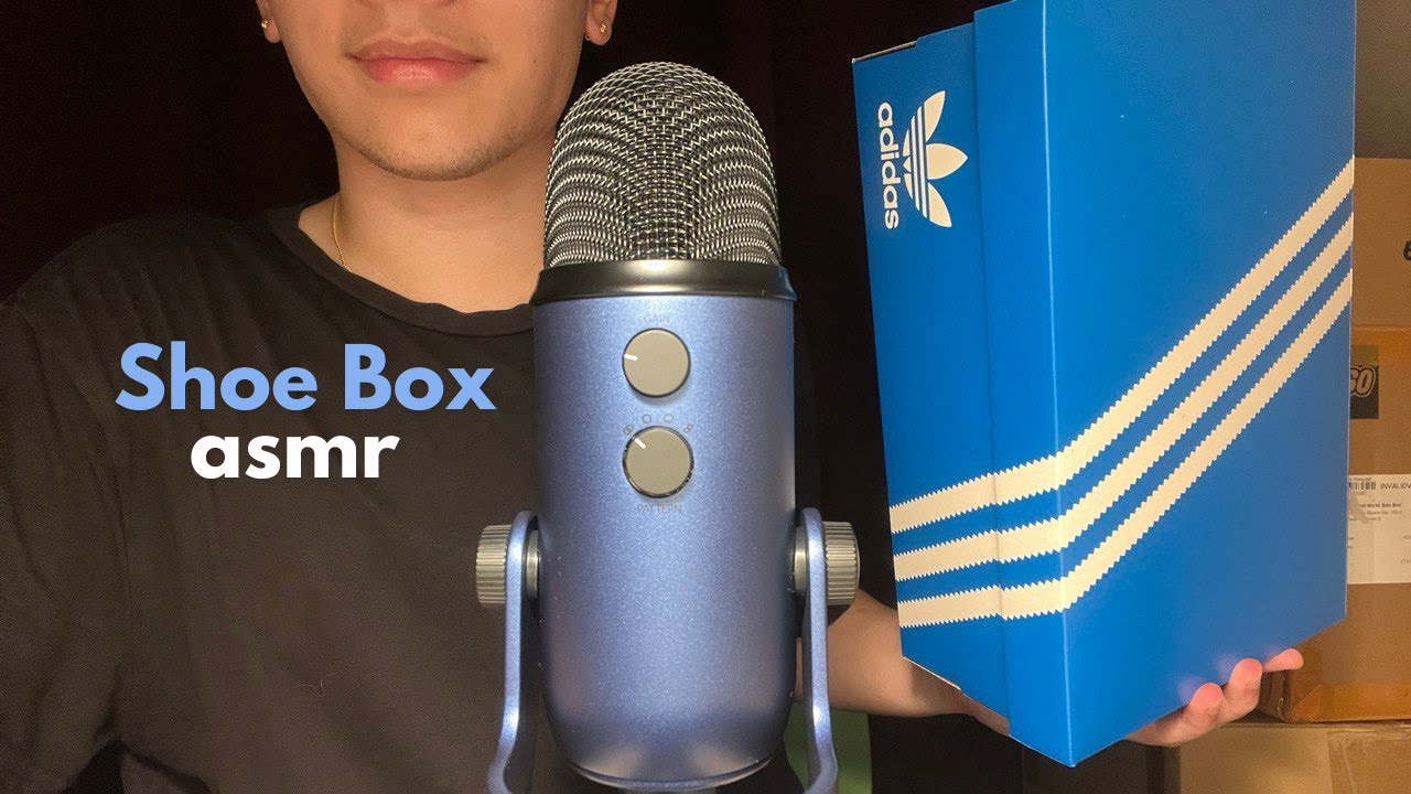 Shoe Box ASMR for SLEEP (Tapping, Rubbing)