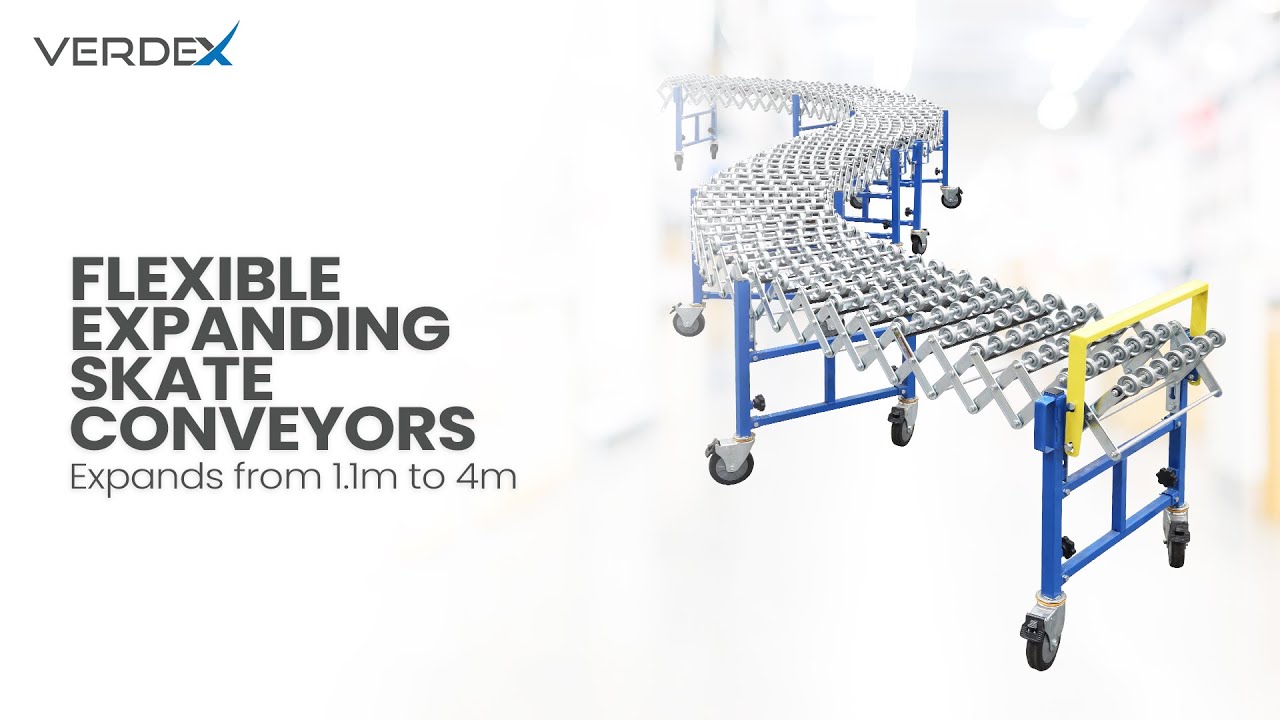 Flexible Expanding Skate Conveyors by Verdex