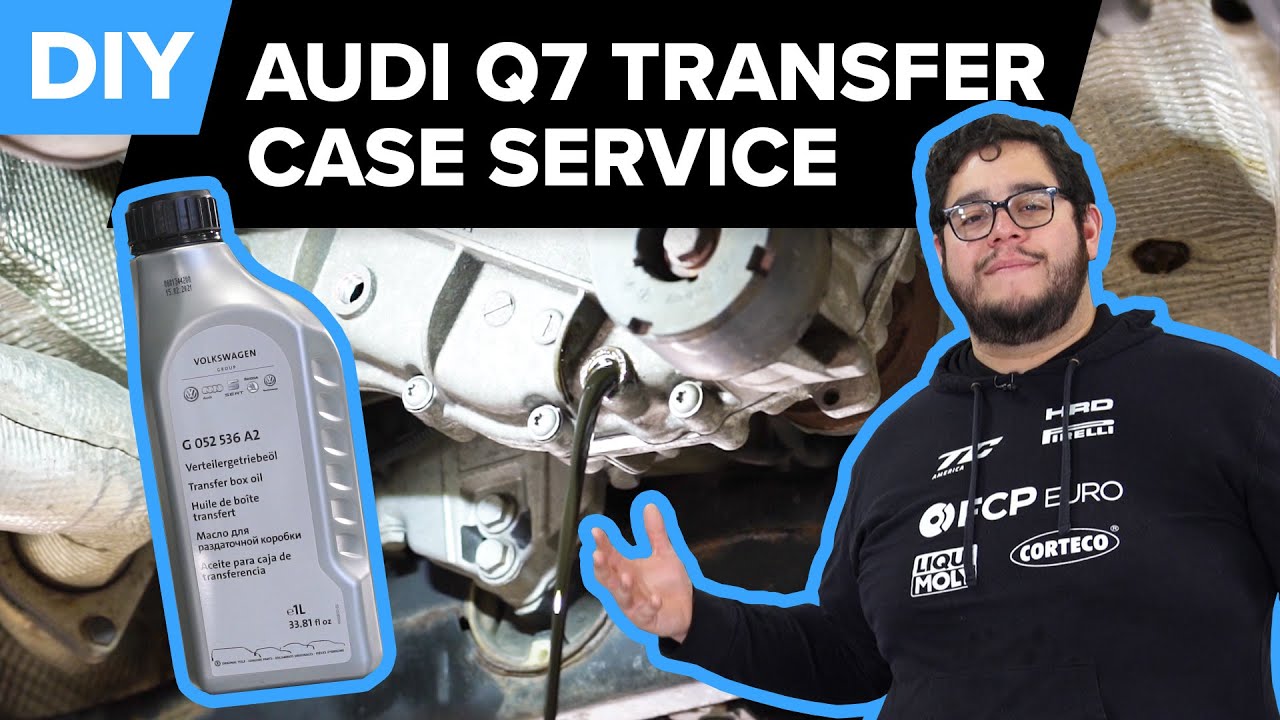 Audi Q7 Transfer Case Fluid Replacement DIY (2007-2015 Audi Q7 4L Transfer Case Service)