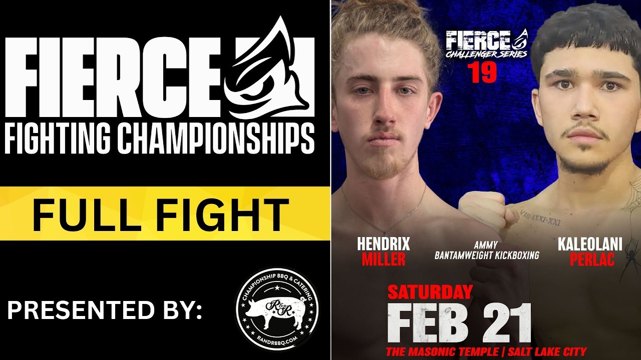 KALEOLANI PERLAC VS  HENDRIX MILLER FULL FIGHT