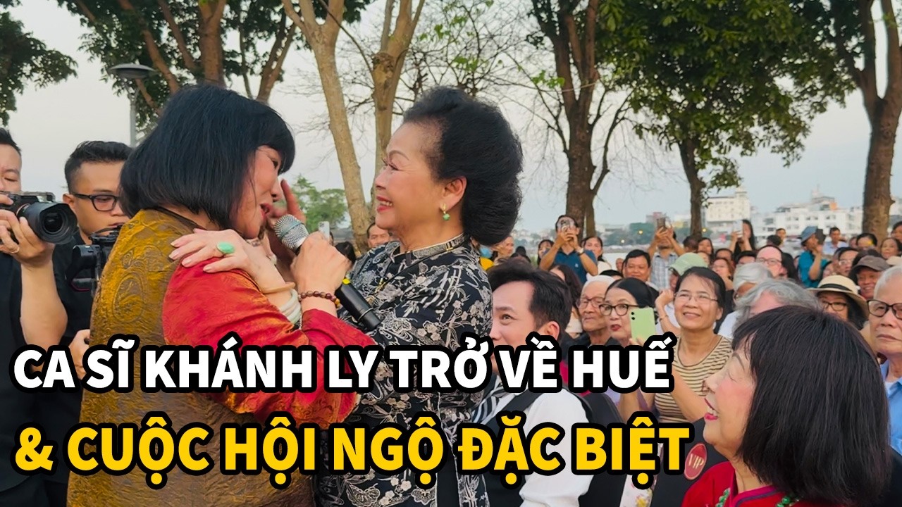 Ca sĩ KHÁNH LY trở về Huế và ĐÊM NHẠC TRỊNH: 