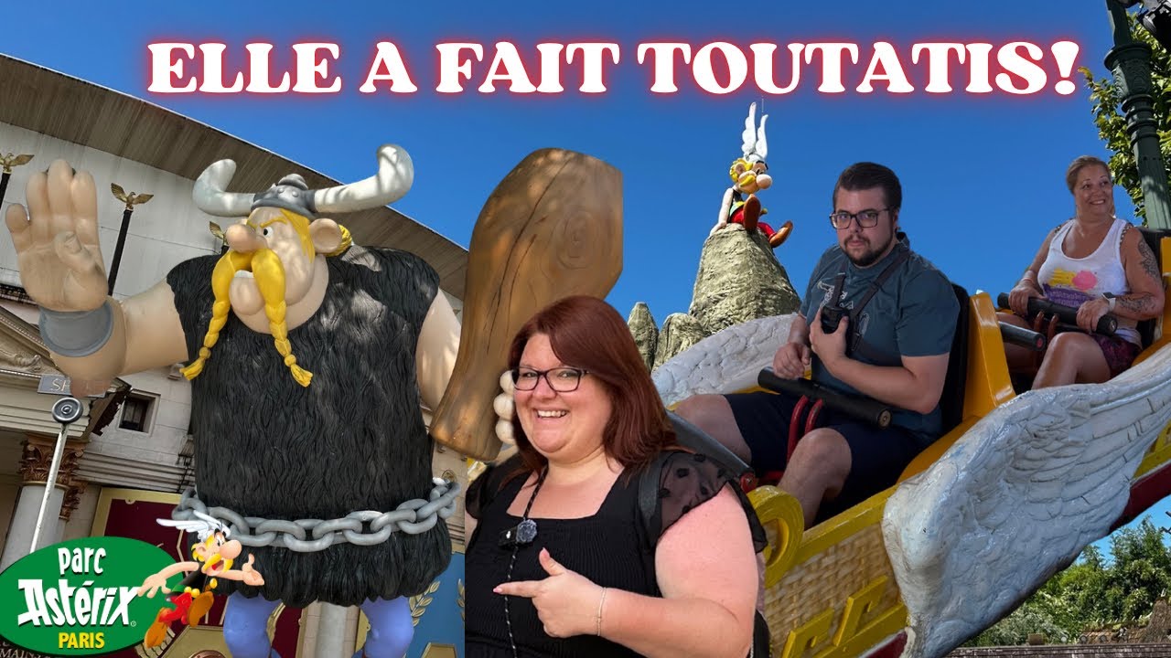 Parc Astérix : Première Fois En Famille Pour L’ anniversaire Surprise de Mamadex !