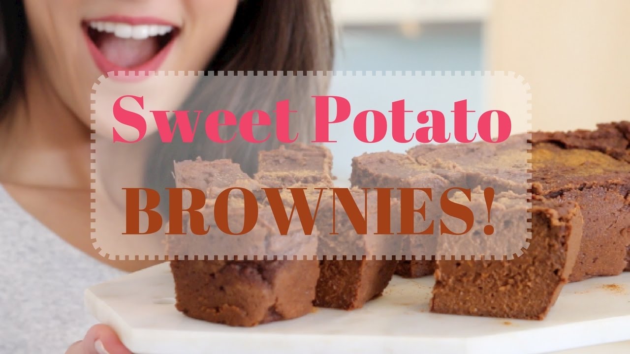 BRAINFOOD: Healthy Chocolate and Sweet Potato Brownies! (VEGAN Friendly)