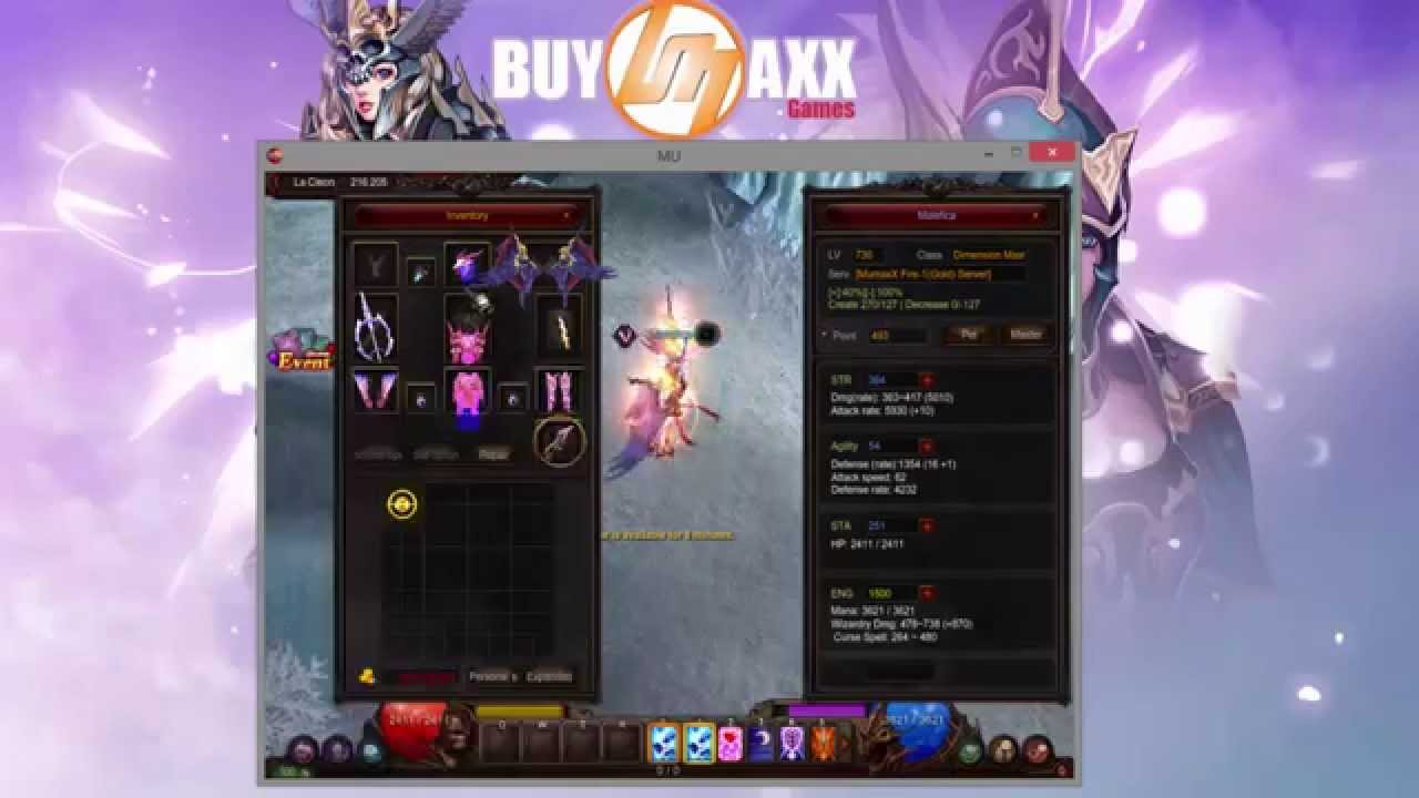 MumaxX - Summoner PVP Build Stats