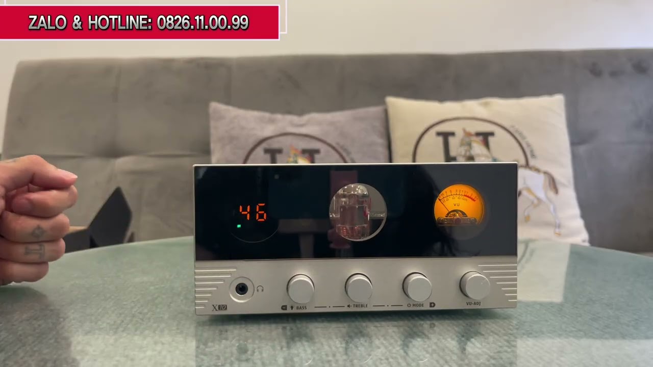 AMPLI SUCA X10 - ECC83 công suất 160w - Tích hợp giải mã DAC 24bit/192khz Cực Khủng