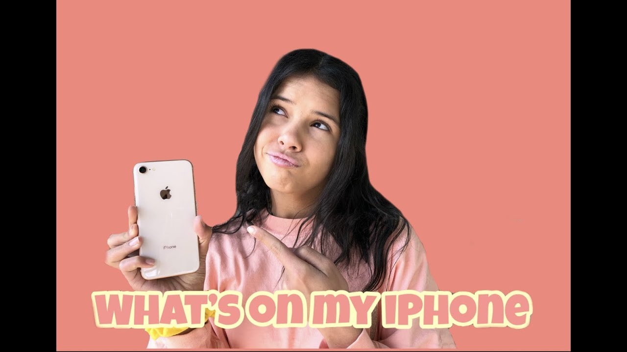 WHATS ON MY NEW IPHONE!!