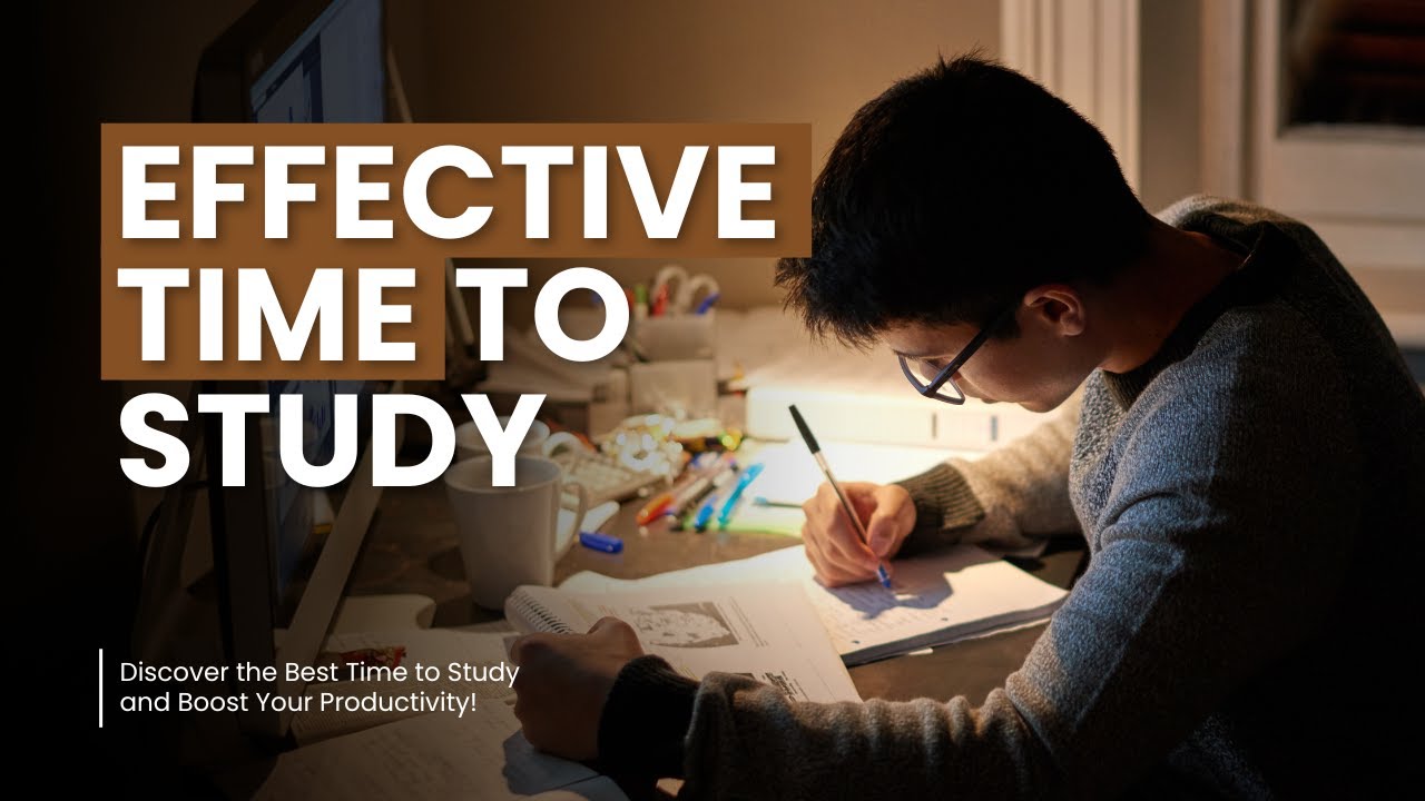 The Best Time to Study: Unleashing Your Full Potential