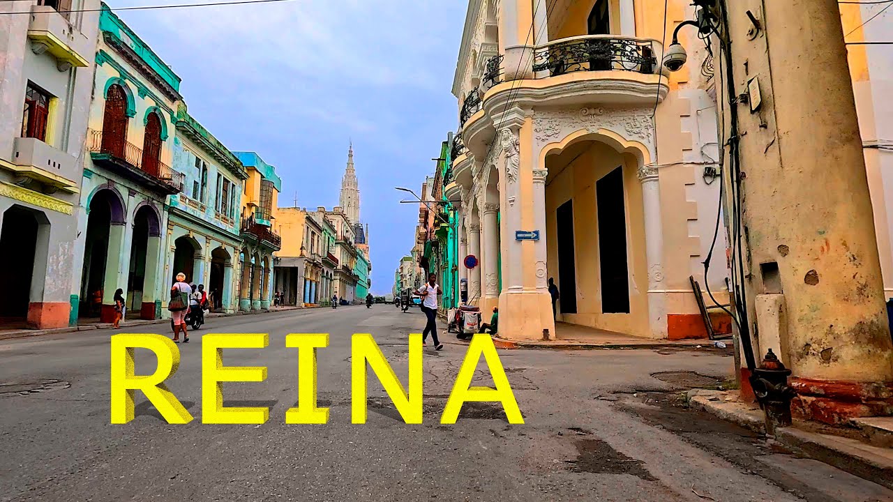 Así está la calle Reina y Carlos III en La Habana