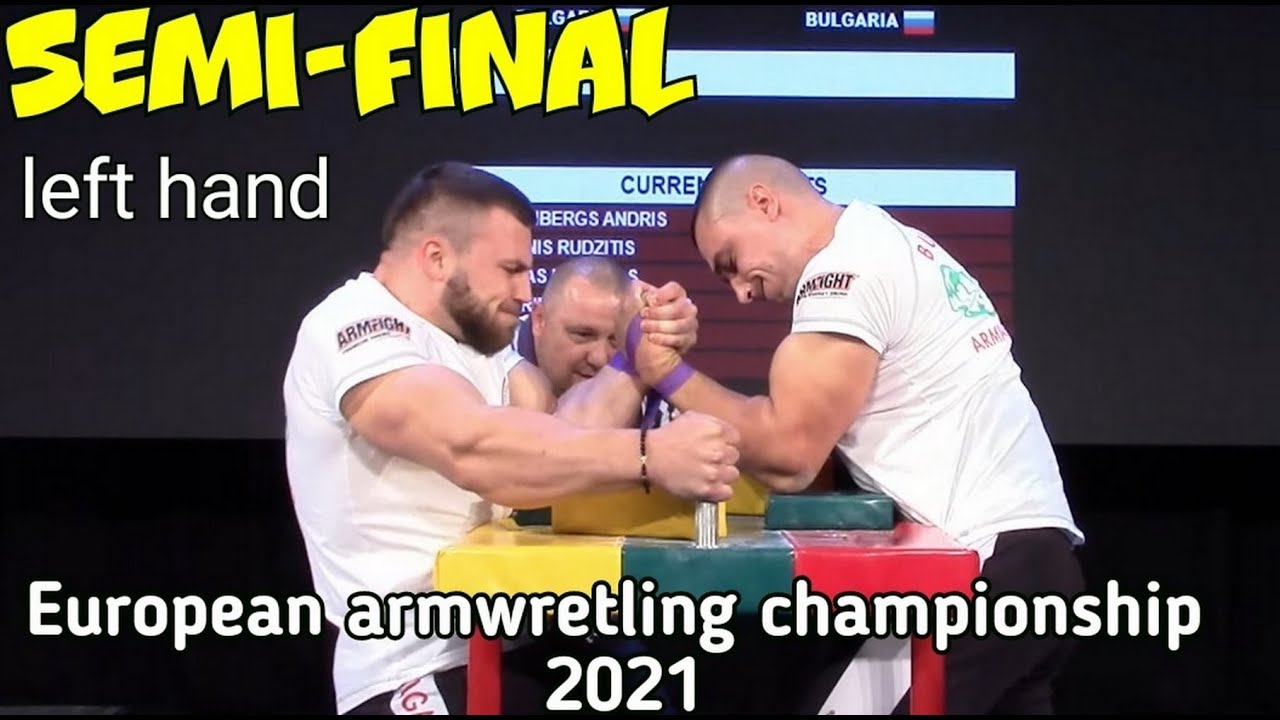 ★SEMI-FINAL category | left hand  ★ European armwrestling championchip 2021  ★