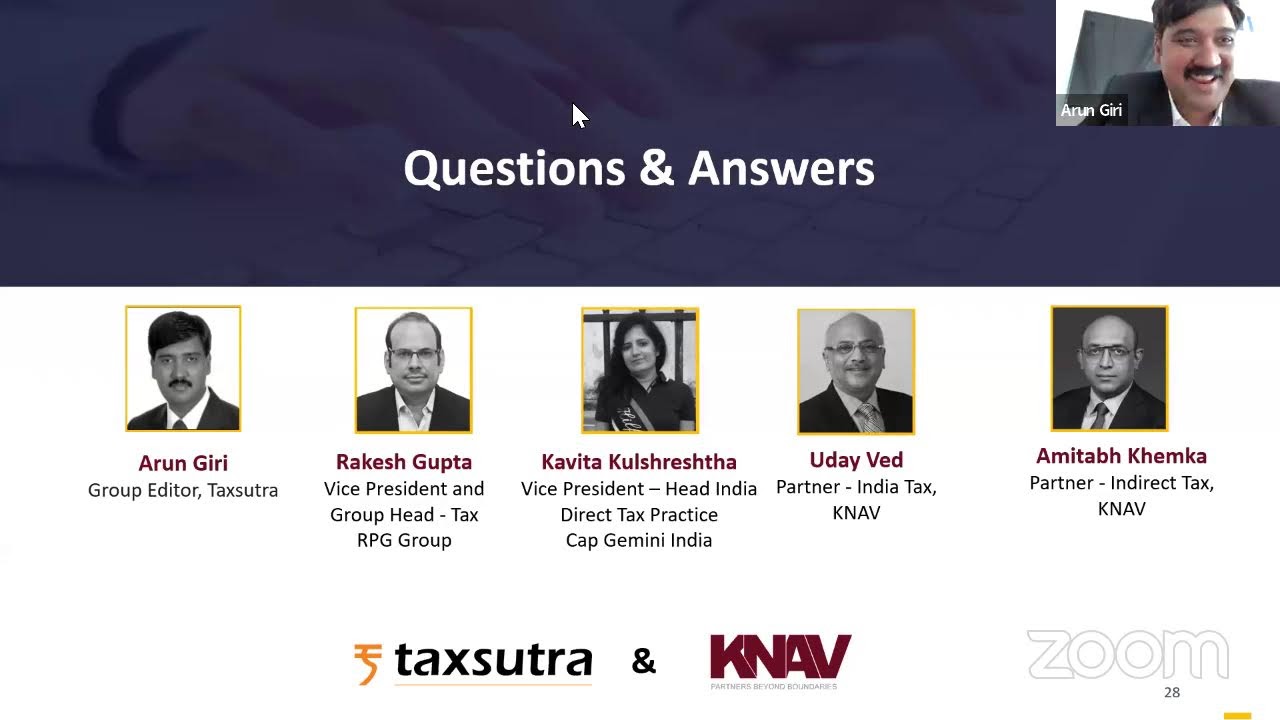 Taxsutra & KNAV Present &ldquo;Union Budget Analysis&rdquo;; February 2