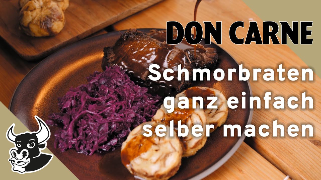 Schmorbraten ganz einfach selber machen 🔥 | Rezept |&nbsp;DON CARNE