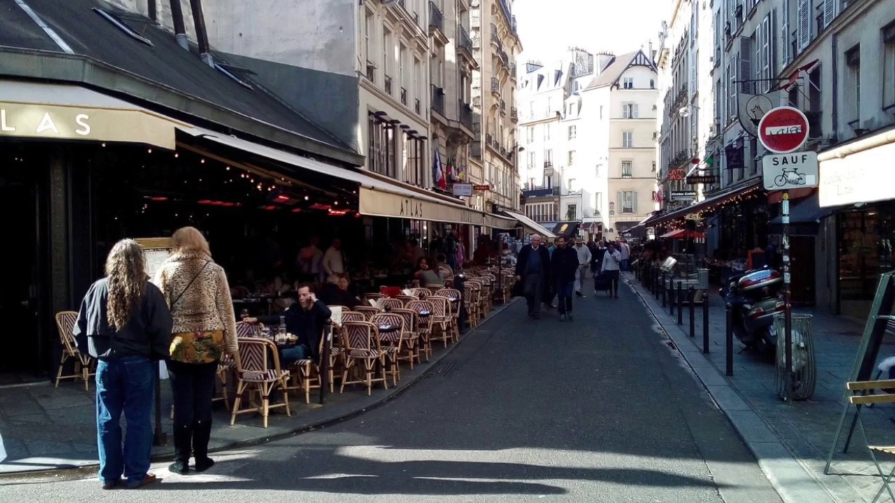 Ambiance sonore - Terrasse de café à Paris  (Binaural)