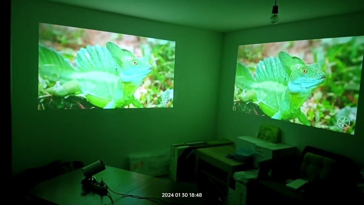 HY320 (1080p) vs HY300 (720p) Magcubic Projector