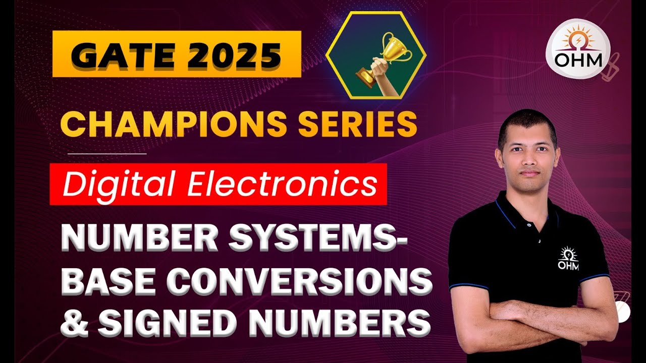 DIGITAL ELECTRONICS | Number Systems | Concepts & Questions #gate2025 #gatepreparation #upsc