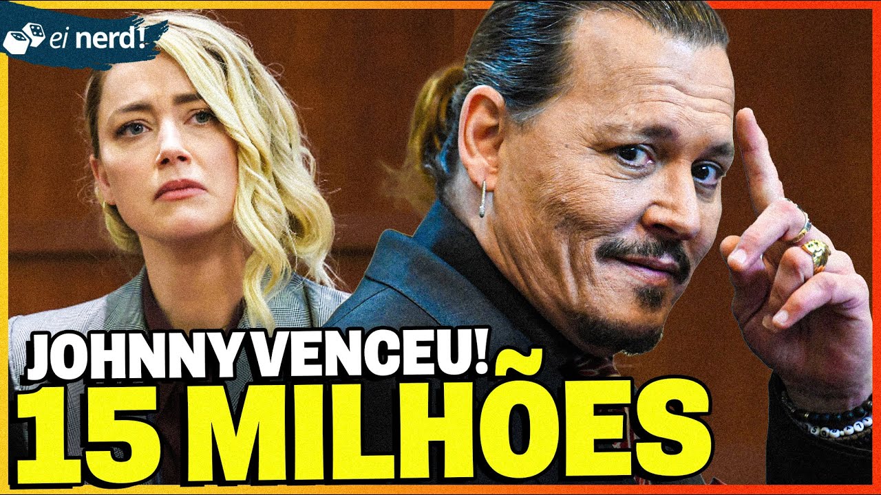 JOHNNY DEPP VENCEU! CONFIRA O FIM DO PROCESSO CONTRA AMBER HEARD!